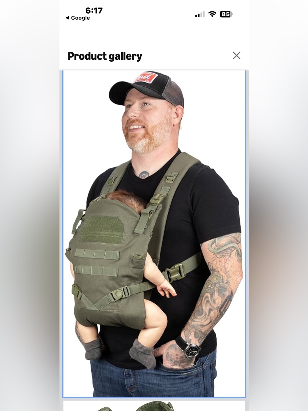 Tactical Baby Gear Carrier